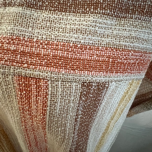 W5 tie front neutral colors super cute top size M - Picture 5 of 7